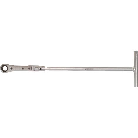 KS Tools Glühkerzen-T-Griff-Ringratschen-Hubknarre, 10 mm (1/3)