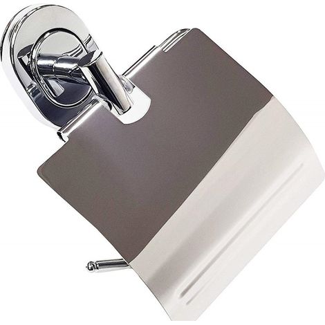 Cleafe - Porta Rotolo Portarotolo Carta Igienica Esy 69190 Acciaio Accessori Bagno Parete -