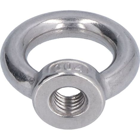 10 Anneaux de Levage en Acier Inoxydable M6, Pièces de Fixation pour Matériel Forestier (1/5)