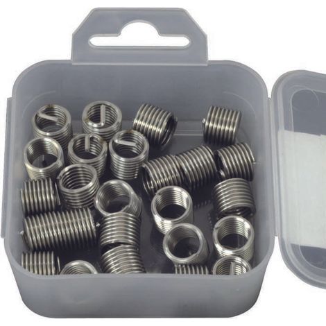 Boite de 25 inserts M6x1 Inox pour réparation filetage - OM 0453 - CLAS Equipements