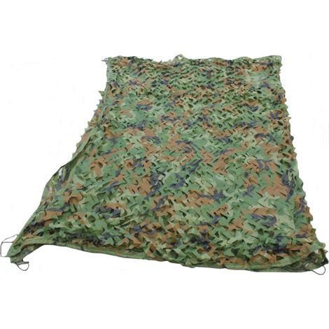 Rete mimetica verde, 38 metri, 1 rete mimetica, rete mimetica parasole, rete per inverdimento di montagna, maglia a maglia (1/5)