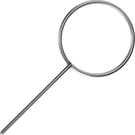 Anneau de support de laboratoire en acier inoxydable, robuste et résistant à la corrosion, pour expériences de laboratoire, 120 mm / 4,7 pouces (1/5)