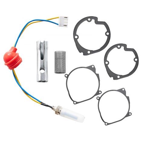 Kit de Reparación de Bujías Incandescentes, para Calentador Diésel, con Malla Atomizadora, Compatible con Calentadores de Estacionamiento de 5 kW/8 kW, para Coche, Camión y Barco, 4 Juntas (1/5)
