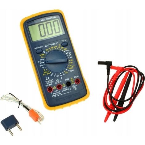 Geko Universalmessgerät PREMIUM 5808 schwarz Digitalmultimeter
