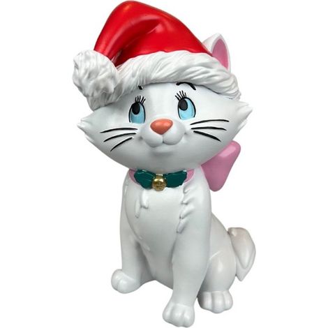 DISNEY Decorazione Statua Di Natale 3D Aristogatti Marie 20 cm
