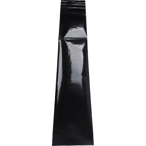 Bande pare-soleil noire brillante pour pare-brise de voiture ou de fourgonnette, 140 x 20 cm, autocollant universel en PVC pour pare-brise d'automobiles (1/5)