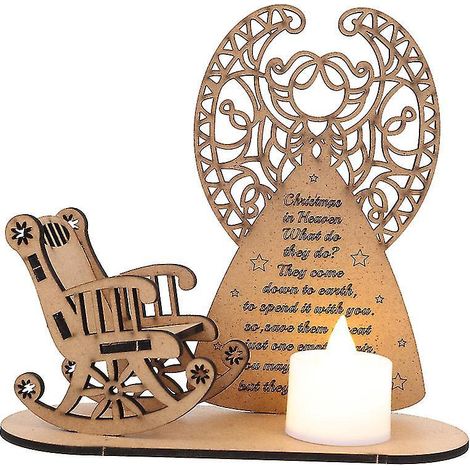 pièce de décoration de Noël en bois à faire soi-même