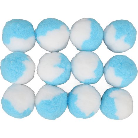12 balles à mâcher pour chatons, souples et élastiques, idéales pour jeu intérieur et entraînement (1/5)