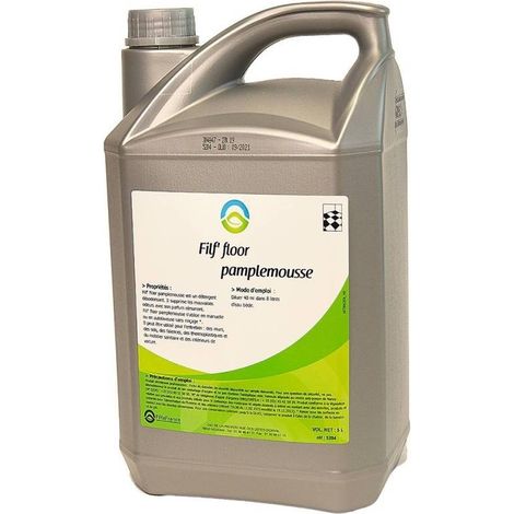 FILFA FRANCE - Nettoyant, détergent - Parfum pamplemousse - 5L (1/3)