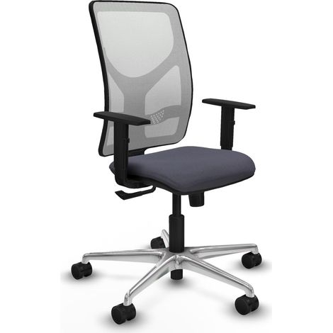 Chaise de bureau piqueras y crespo Motilla blanc mousse haute densité (1/2)