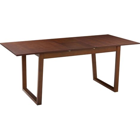 Ausziehbarer Esstisch CAMDEN Dunkle Esche 160/200 cm 95 cm (1/5)