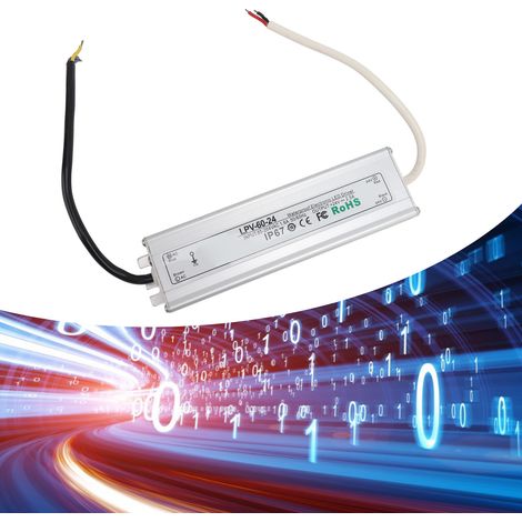 IP67 wasserdichtes 24V Schaltnetzteil, LED-Leuchtkasten, Wandeinbaustrahler, 85-264VLPV-60W-24V 2,5A LED-Treiber (1/5)