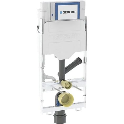 Geberit GIS Element für Wand-WC 114cm, mit Sigma Unterputzspülkasten 12cm, für Geruchsabsaugung/Abluft (1/5)