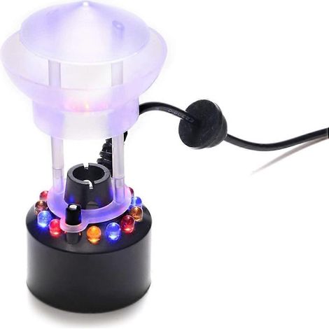 Mini-Nebelventilator, Ultraschall-Nebelventilator, Diffusor, Spritzschutz, Luftbefeuchter, DIY-Ersatzteile, Wasserauffangrahmen, EU-Stecker (1/5)