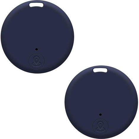 GPS-Tracker für Katzen (2er-Pack) – Intelligenter Anti-Verlust-Tracker für Hunde, Katzen und andere Haustiere, Blau (1/5)