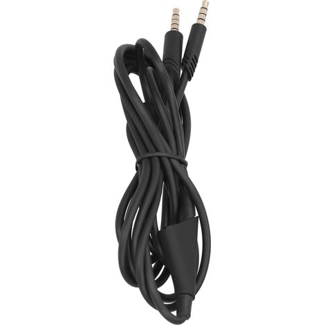 Câble audio 3,5 mm pour casque Logitech Astro A10/A40/A30, cordon de remplacement compatible (1/5)