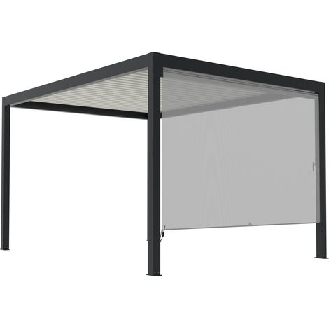 Store Non Guidé Anthracite 3m Pour Pergola S et SV ORIAL Made in France (1/5)