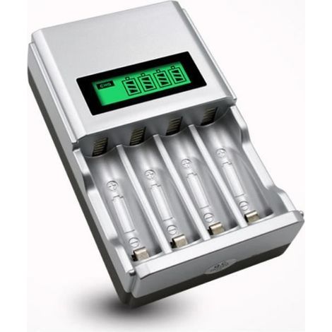 Chargeur 1.2 V 4 Slot li-ion C903W Pour Piles Rechargeables AA/AAA NiCd (1/4)