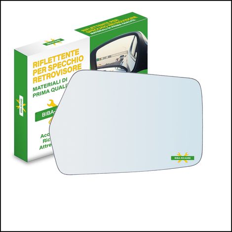 Vetro specchio retrovisore cromato lato dx-passeggero per skoda favorit (781) da