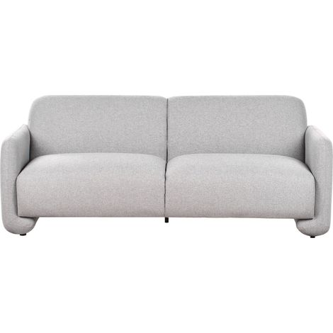 Sofa 3 Seater SALAND Fabric Grey