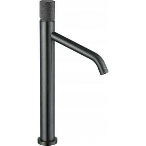 Mexen Rumba hohe Waschtischarmatur, Graphit - 73511-66 (1/2)