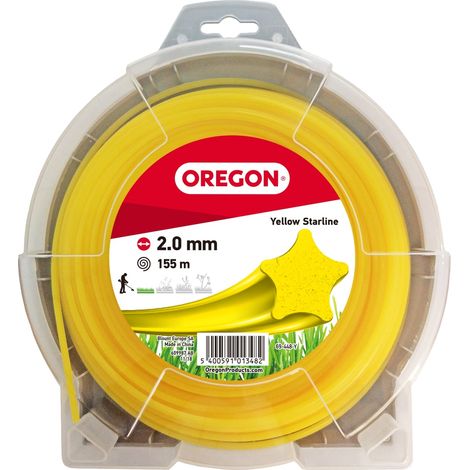Oregon Starline Mähfaden 2,0 mm x 155 m für Niedriges Gras