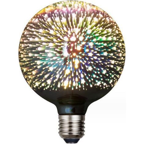 Ampoule LED E27 Décoration 3D (G125) Aspect Feux d'Artifice-7W - RWAmpoule LED E27 (1/3)