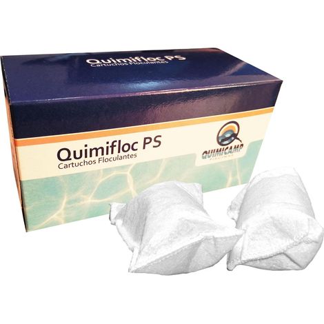 qp quimifloc ps cartuchos floculantes (4x24) filtro arena 203505