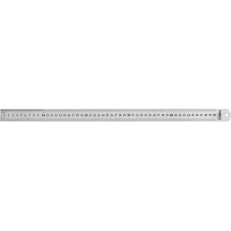 Righello da 50 cm, in acciaio inox (1/3)