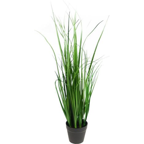 Gazon décoratif artificiel en pot CV06320 55 cm (1/5)