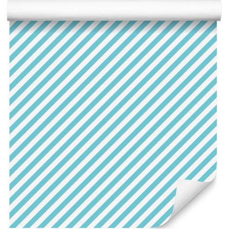 Celadon-Streifentapete, Celadon-Hintergrund für Wohn- und Schlafzimmer, 50 x 1000 cm (1/5)