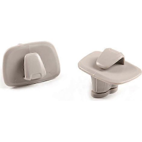 2 crochets de suspension arrière pour toit de voiture, compatibles avec Volvo XC40 XC60 XC90 V90 S90 2018 2019 2020 (1/5)