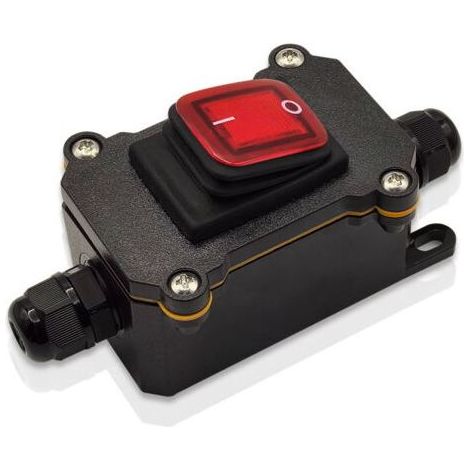 1 Pièce Interrupteur Étanche IP65 Interrupteur Étanche Interrupteurs Intelligents 12V DC 20A Interrupteur Étanche à Élevé (1/4)
