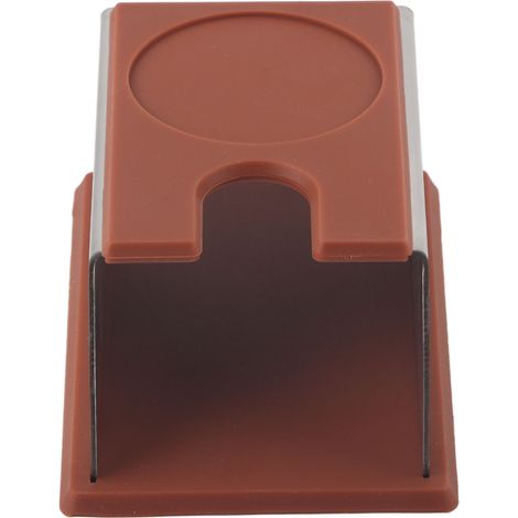 Support pour tasseur à café, support pour machine à café moulu, outil en acier inoxydable et silicone (café) (1/5)