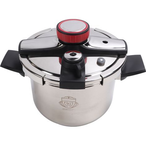 Autocuiseur 6L 80KPA 304 en acier inoxydable, marmite rotative universelle pour cuisinière à gaz, cuisinières domestiques (1/5)