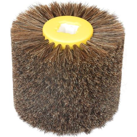 Brosse De Ponçage, Brosse De Polissage En Crin De Cheval Brosse De Texture, Brosse Satinée, Roue Brossée Pour Poncer Le Bois (1/5)