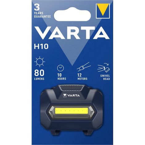 Varta H10 LED-Sport-Stirnlampe mit AAA-Batterien, 100 lm (1/2)