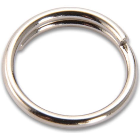 ANELLO P/CATENA A PERLINE OTTONE NICHEL D 14 MM Q.TA 2