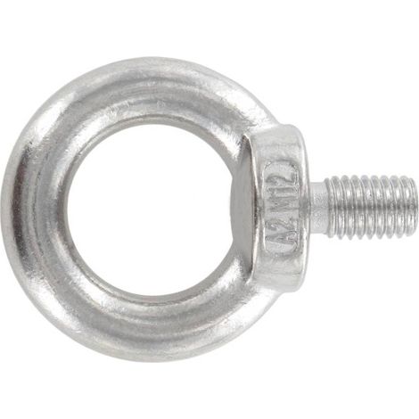 5 Vis à Anneau D. int 40 mm x D. ext 72 mm x M20 mm - DIN 580 - Inox A4 - D-Work