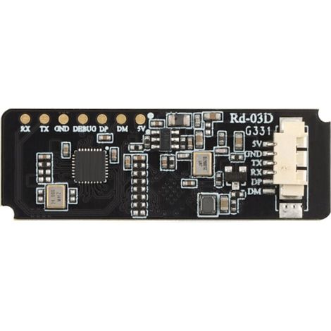 Modulo radar da 24 GHz, rilevamento del movimento umano, localizzazione multi-bersaglio, antenna integrata (1/4)