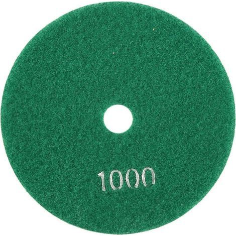 Disques de polissage diamantés humides de 5 pouces (125 mm) pour granit, béton, marbre (1 000) (1/5)