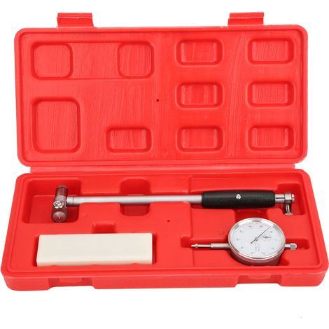 Dial Bore Gauge Hole Diameter Dial Indicator Inner Diameter Scale 50-160mm 0.01mm (1/5)