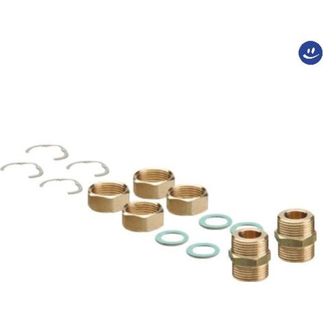 Kit collegamento per twin solar system slim dn20 x 1 TIEMME