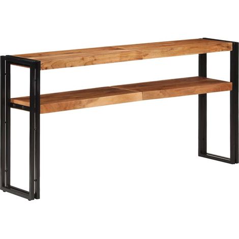 Table console-Table d'entrée 150x30x75 cm Bois d'acacia solide (1/5)