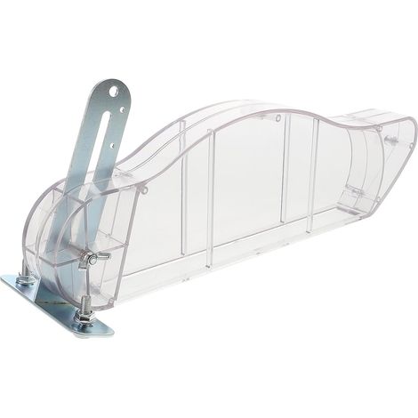 Accessoires pour Scies Capot de Sécurité en Plastique Transparent pour Table de Scie de 4 à 10 Pouces, Protection pour Atelier de Menuiserie (1/5)