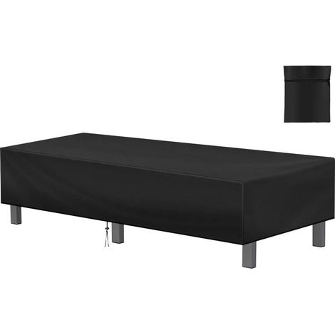 220 x 80 x 40 cm Oxford 210D Waterproof Protective Cover for Sun Lounger, Windproof, Tear-proof, Sun Lounger Cover (1/5)