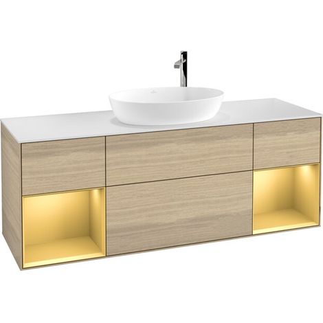 Villeroy & Boch F981HFPC meuble sous-vasque Finion F98 (1/2)