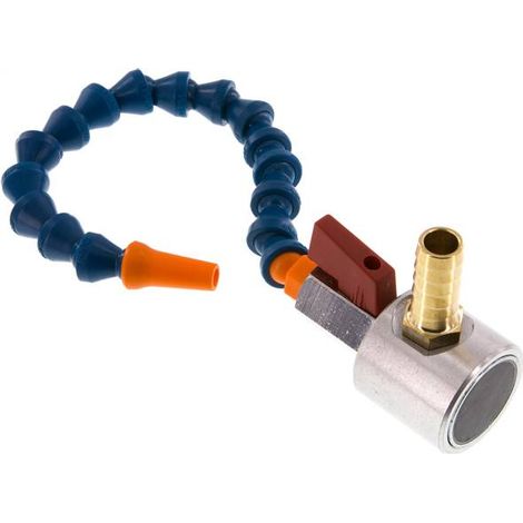 Magnetfuß mit Ventil, 16 Module 1/4 und Düse (1/3)