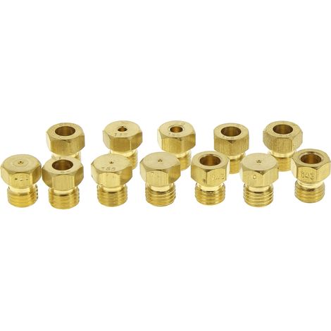 Sachet d'injecteurs gaz butane pour Cuisinière WHIRLPOOL C00114463 (1/3)