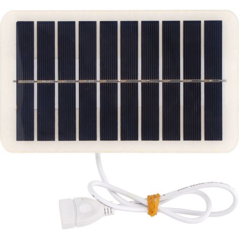 5V 2W 400mA Solarzellen-Außenpanel, tragbares USB-Notladegerät für Mobiltelefone (1/5)